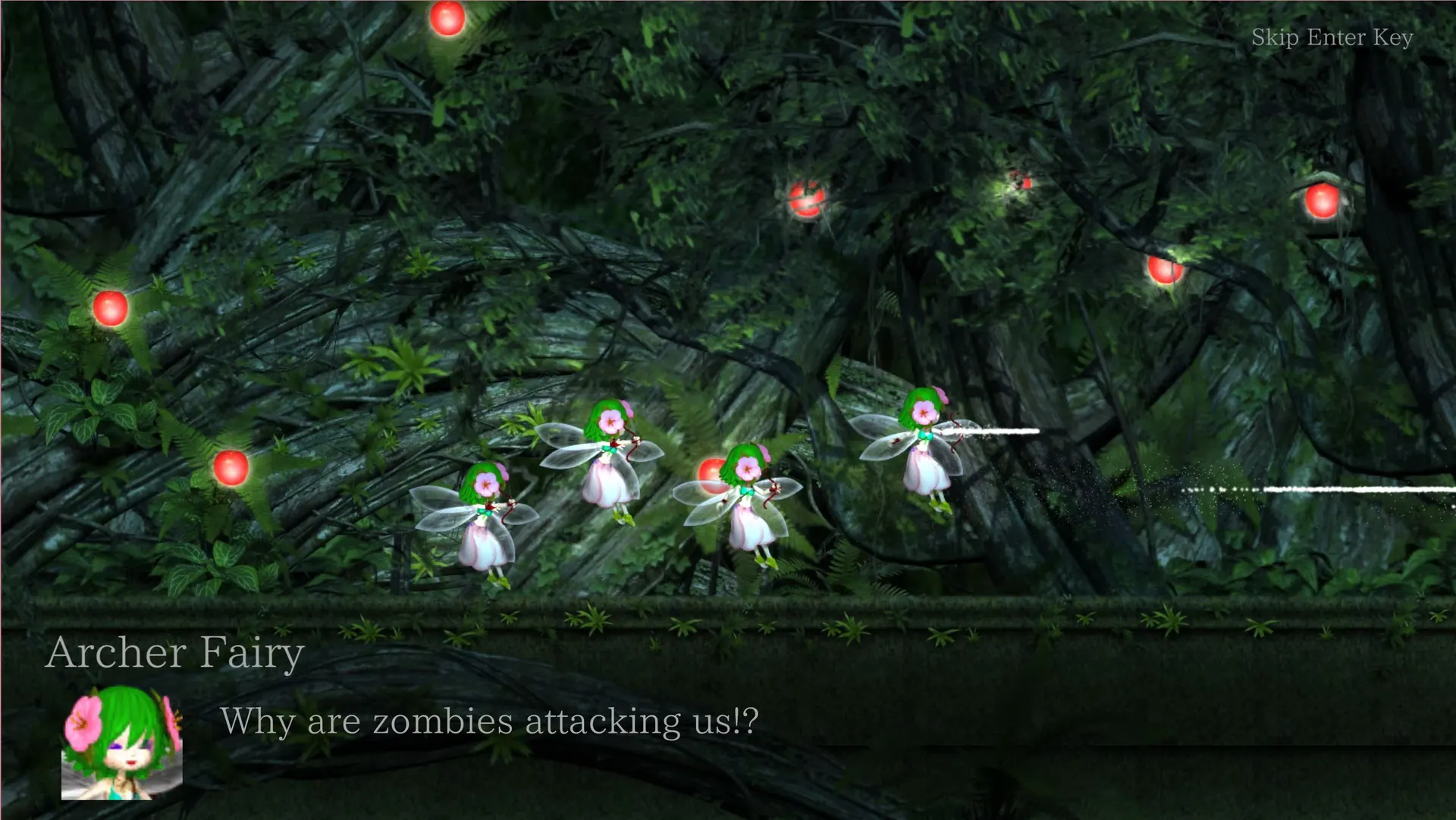 Guilty Hell: White Goddess and the City of Zombies screenshot 1